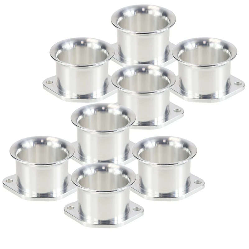 Ramair Filters BOT-40-25-8PK Weber DCOE 40 mm Bolt on Velocity Stack Carb Trumpet, 25 mm, Set of 8