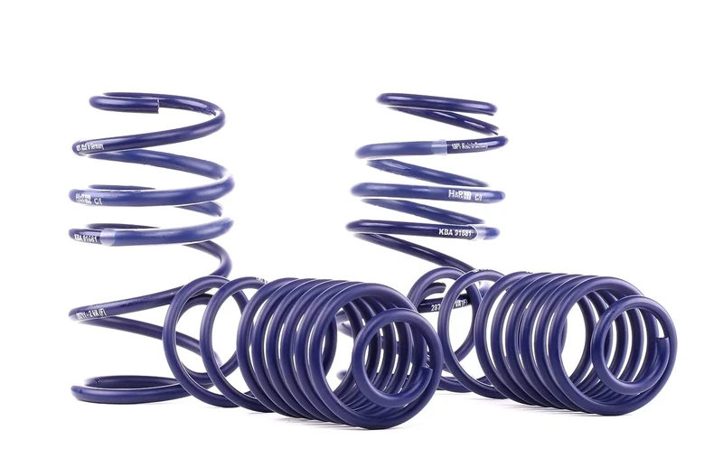 H&R Lowering springs compatible with Volkswagen Polo VI/GTI & Seat Ibiza 6F 2017- Incl.l Facelift FA30-35/RA30-35mm (FA-Load from 901kg) & Skoda Fabia 2021- FA45/RA40mm (VA-Load from 871kg)