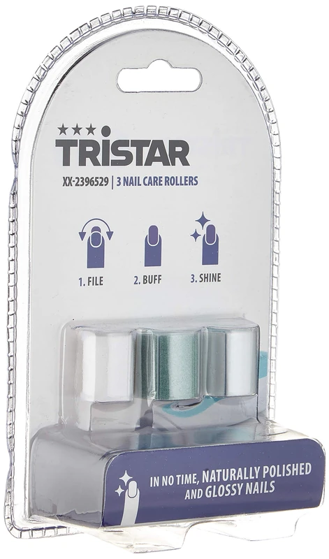 Tristar xx-2396529 3 Rollers for The Care of Your Nails – Product Manicure/Pedicure (6 g, 3 Head (ES)) - Image 1