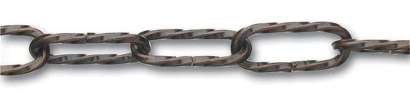 Chapuis BL16 Chain Chandelier Chain Decoration Steel Wire Work Load Guidance, Brown, 25 m/ø 2.2 mm