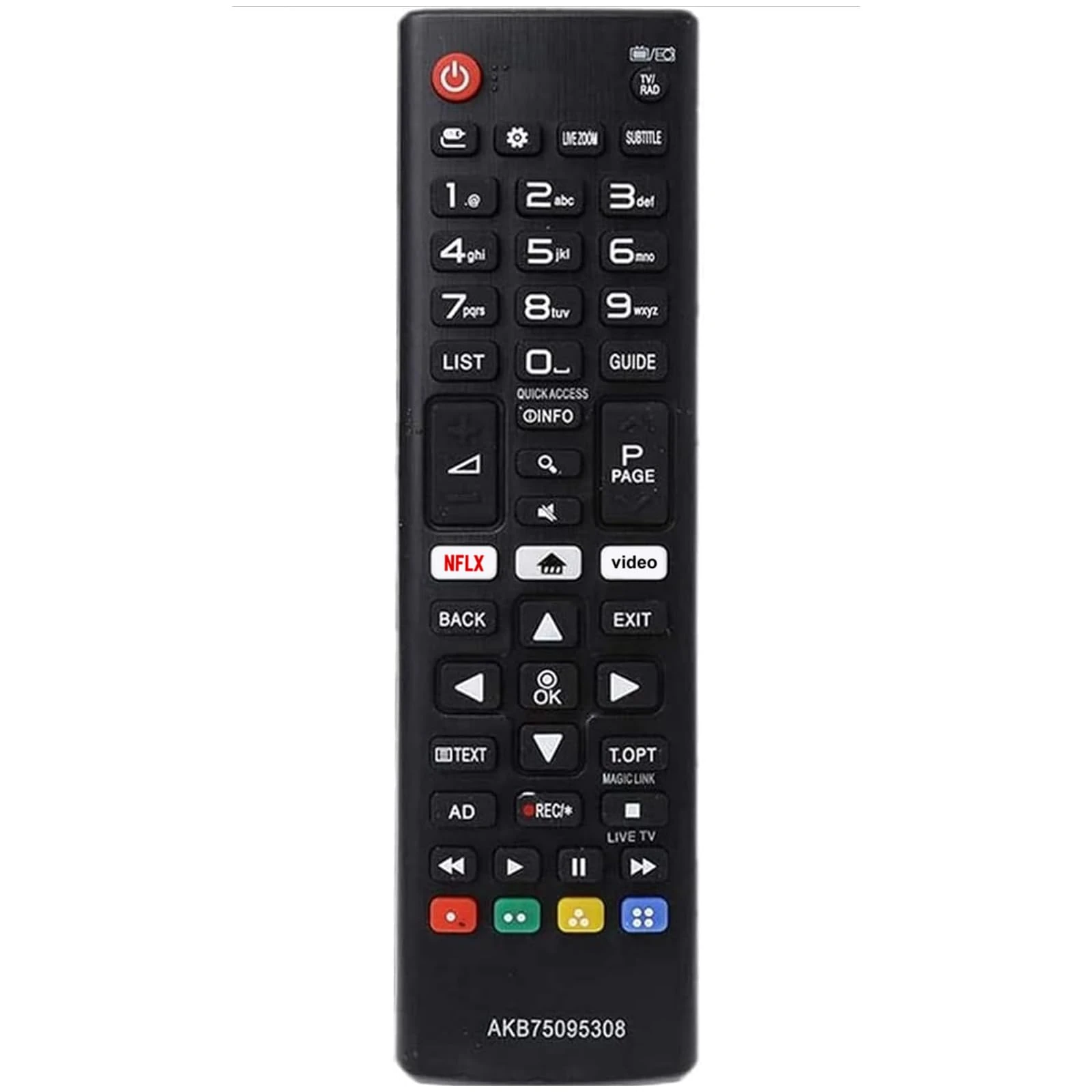 Universal Remote Control for LG All Smart TV LCD LED OLED UHD HDTV 3D 4K TVs AKB75095308 Magic Remotes Replacement
