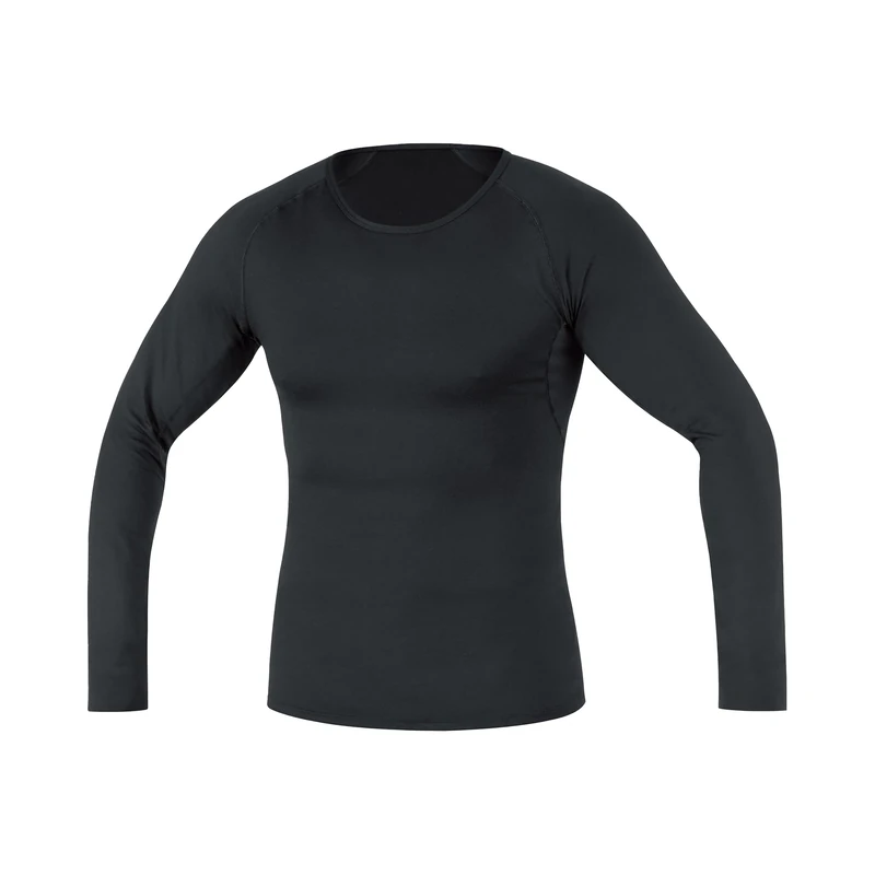 GORE WEAR Mens M Base Layer Thermo Long Sleeve Shirt, Black, XXL EU