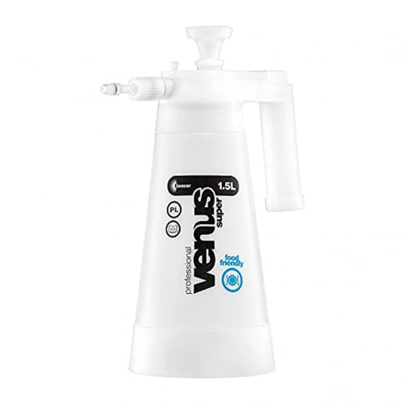 Kwazar Venus Super Food Pressure Spray Bottle 1 Litre Food Safe