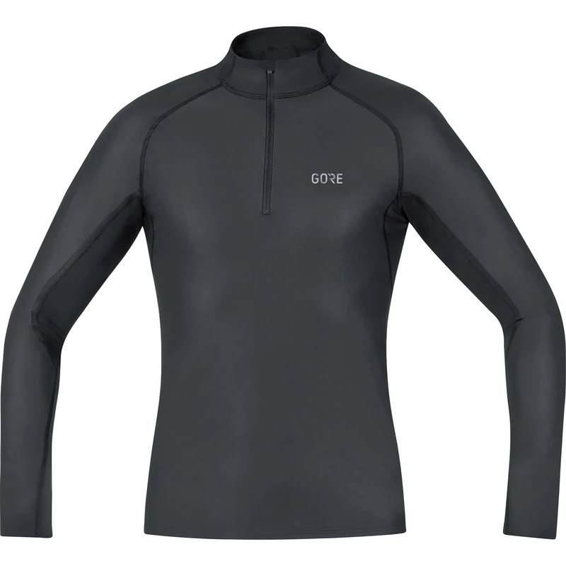 GOREWEAR M WINDSTOPPER Base Layer Thermo Turtleneck Mens, Black, L