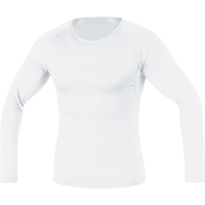 GOREWEAR M Base Layer Long Sleeve Shirt, White, S