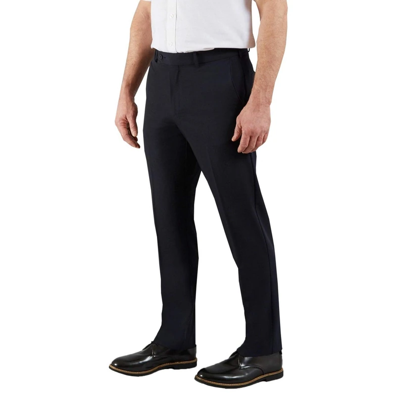 Farah Classic Men's Roachman Trousers, Blue (Navy ), 34W 33L UK