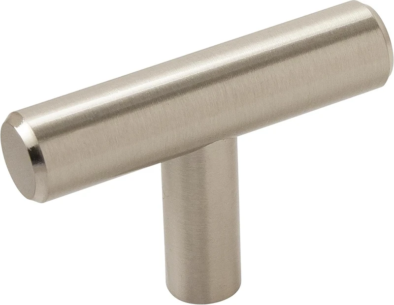 Amerock 10BX19009CSG9 Bar Pulls 1-15/16 in (49 mm) Length Knob-10 Pack-19009, Sterling Nickel, 10 Pack