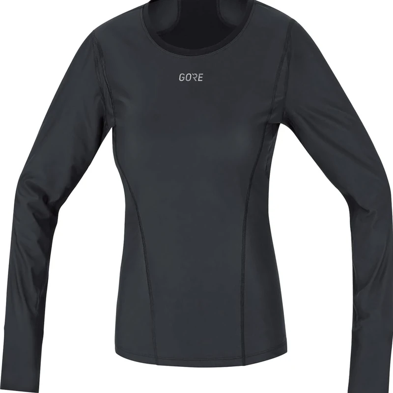 GOREWEAR M Women GORE® WINDSTOPPER® Base Layer Thermo Long Sleeve Shirt, Black, 38 - Image 1