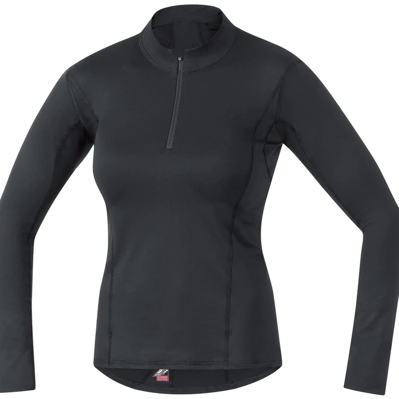 GOREWEAR M Women Base Layer Thermo Turtleneck, Black, 34