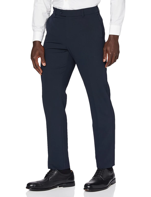 Farah Classic Men's Roachman Trousers, Blue (Navy ), 40W 29L UK