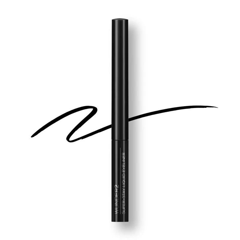 WUNDERBROW Super-Stay Liquid Liner Waterproof Eyeliner Pencil, Black, Cruelty-Free