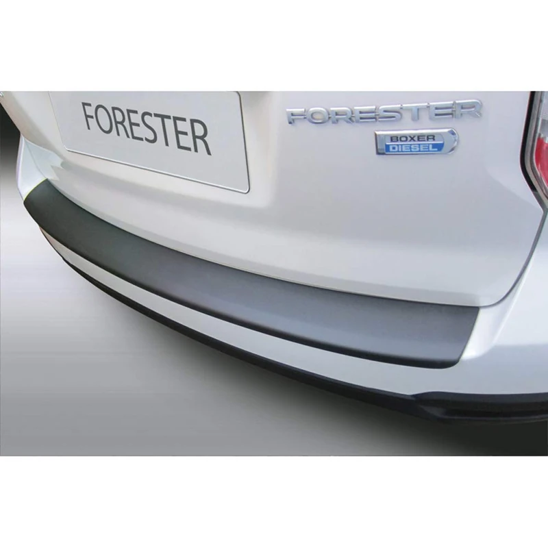RGM Rear Sill Protector (ABS) Compatible with Subaru Forester 2016-2020 Black
