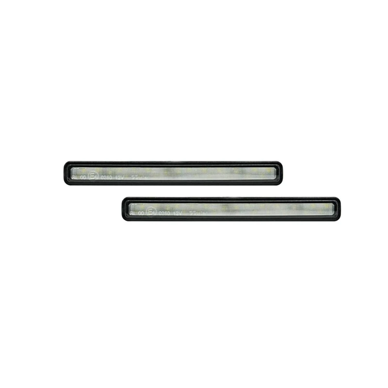 AutoStyle Set Universal Daytime Running Lights (DRL) + Indicators - 2in1 'DayLightGuide'- 165x18,5x36,5mm - incl. E-Mark - Image 1