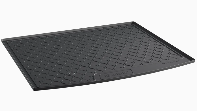 Rubbasol (Rubber) Trunk mat compatible with Seat Ateca 2016- (Upper floor), Black