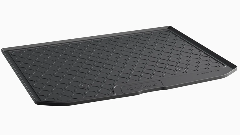 Gledring Rubbasol (Rubber) Trunk mat compatible with Audi A3 8V Sportback 2012-2020 (Upper variable floor), Black