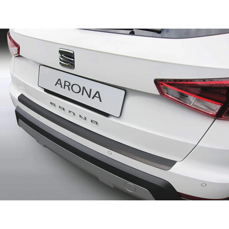 RGM Rear Sill Protector (ABS) Compatible with Seat Arona 2017- Black - Image 1