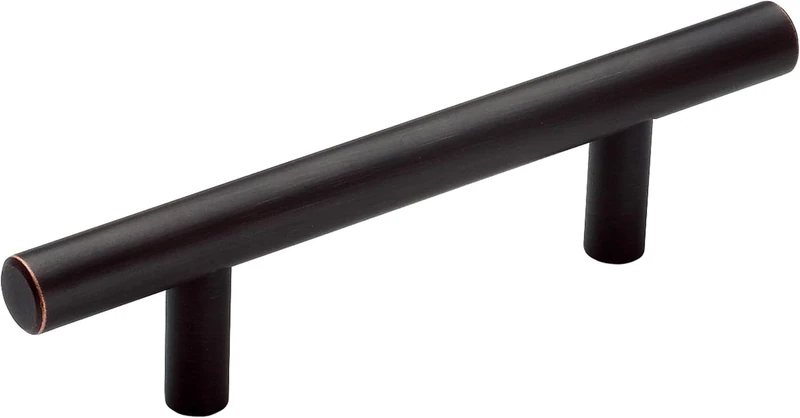 Amerock | Cabinet Pull | Oil Rubbed Bronze | 3 inch (76 mm) Center to Center | Bar Pulls | 10 Pack | Drawer Pull | Drawer Handle | Cabinet Hardware