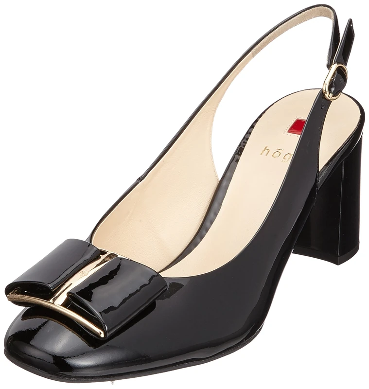 Högl Women 5-10 5184 Slingback Black Size: 7.5 UK