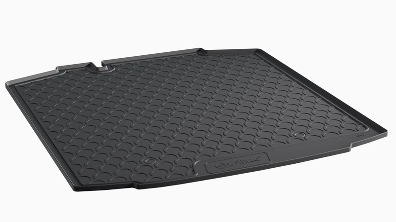 Gledring Rubbasol (Rubber) Boot Mat compatible with Seat Toledo & Skoda Rapid Sedan 2012- (Lower floor)