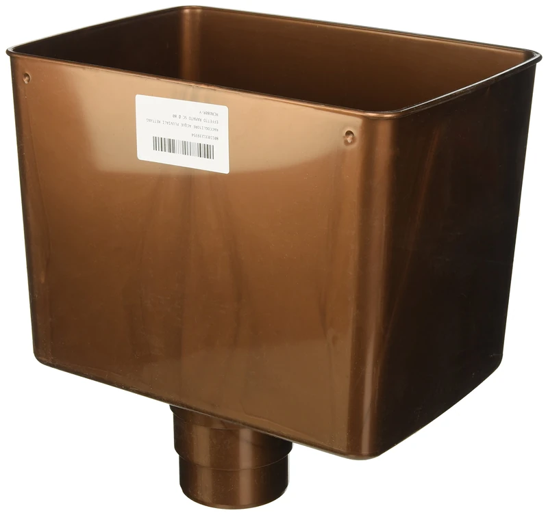 First Plast rcr080r-y Ring Rainforest Rectangular, Auburn, 80 mm