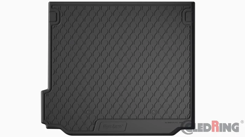 Gledring Rubbasol (Rubber) Boot Liner Compatible with BMW X1 F48 2015-2022 (Excl. Rear Seat Adjustment)