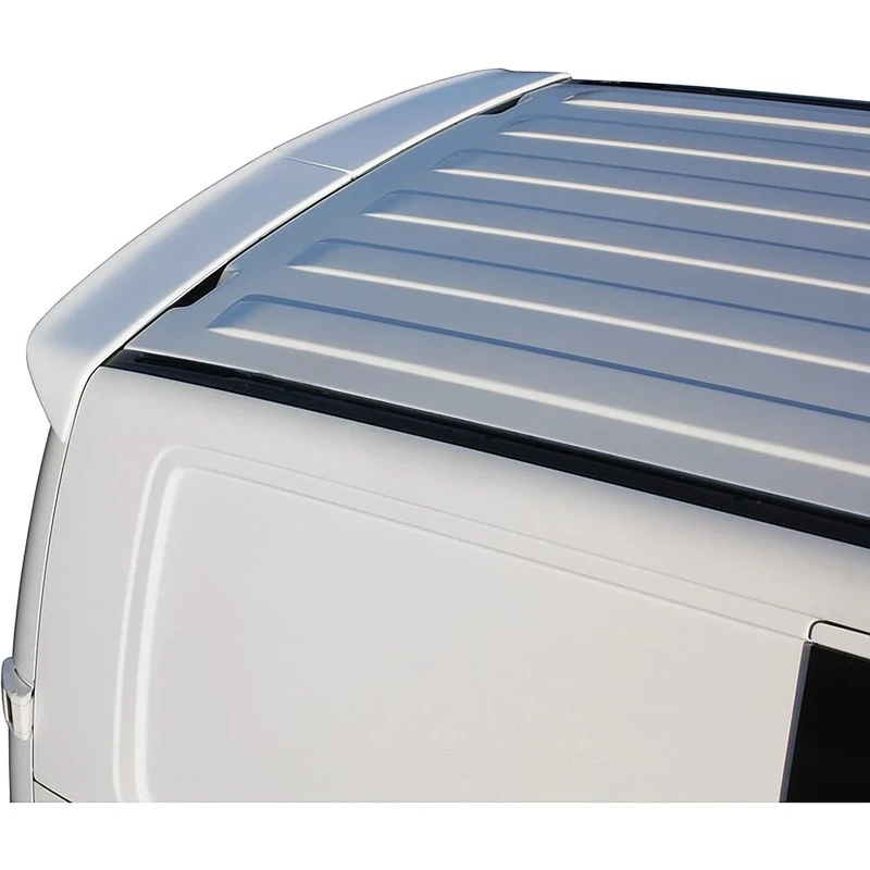 RDX Racedesign Roof spoiler compatible with Volkswagen Transporter T5 2003-2015 (with barn doors) (PU) - 2-pieces