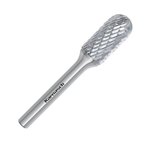 Karnasch 113021.105 12mm Ball Nose Cylinder Shape Uncoated Carbide Burr Cross Cut WRC