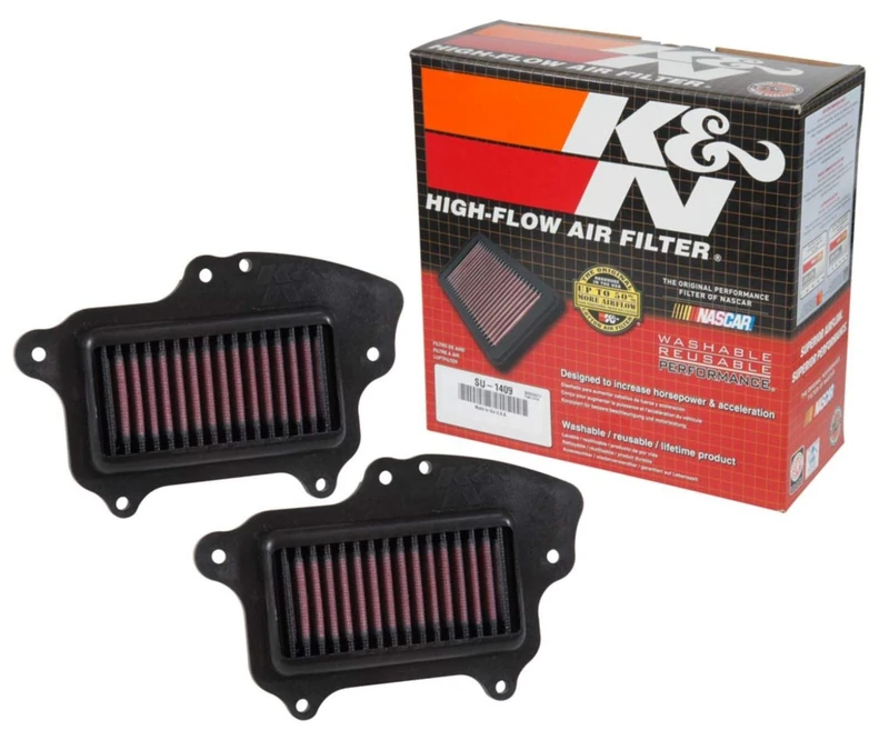 K&N Engine Air Filter: High Performance, Premium, Powersport Air Filter: Fits 2009-2019 SUZUKI (C90 Boulevard BOSS, C90T, M90, C1500BT Intruder, VL1500BT) SU-1409