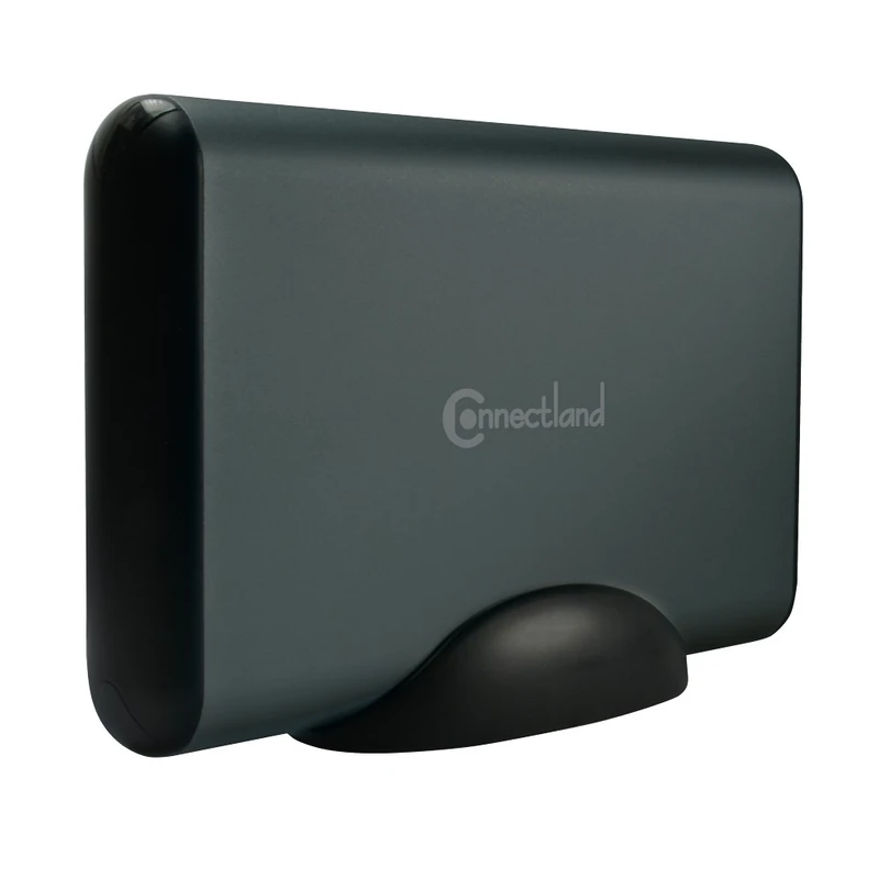 Connectland be-usb3.1-g2-3613-sil V3.1 Gen2 USB External Enclosure for 3.5 SATA Hard Drive