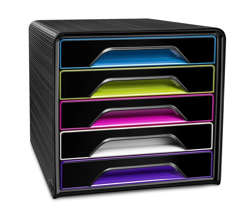 Smoove Desktop Module 5 Drawers