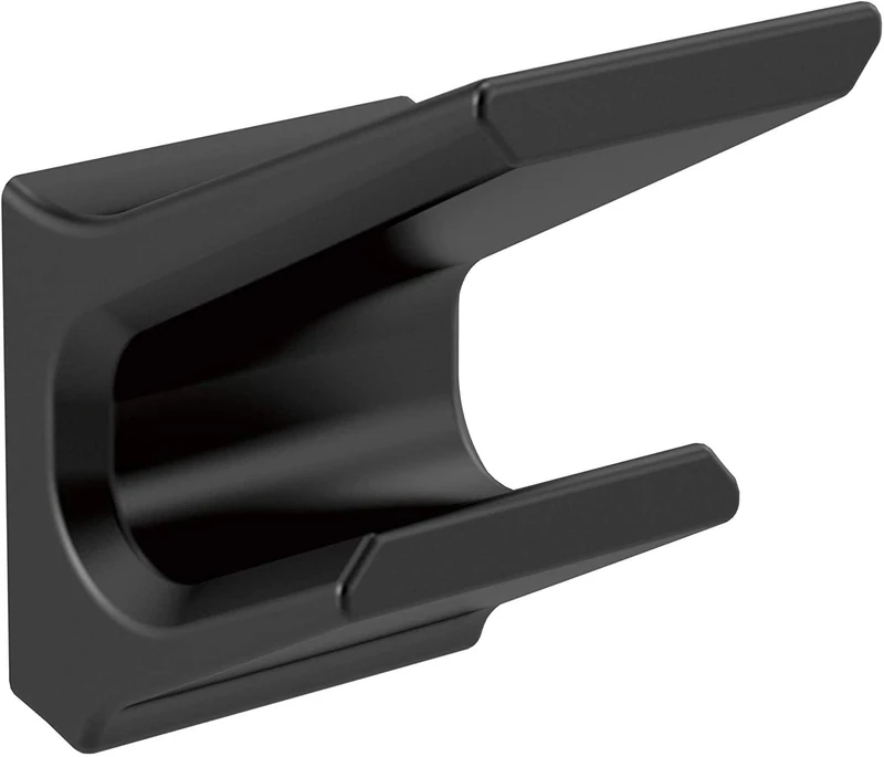 Delta 79936 Pivotal Double Robe Hook, Matte Black