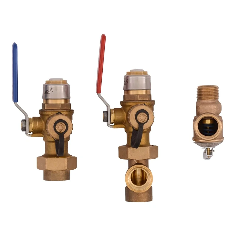 Sharkbite 3/4 in. Tankless Water Heater Valves Installation Kit-25374