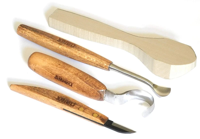 Narex Spoon Carving Set, Start 3-pc - Image 1