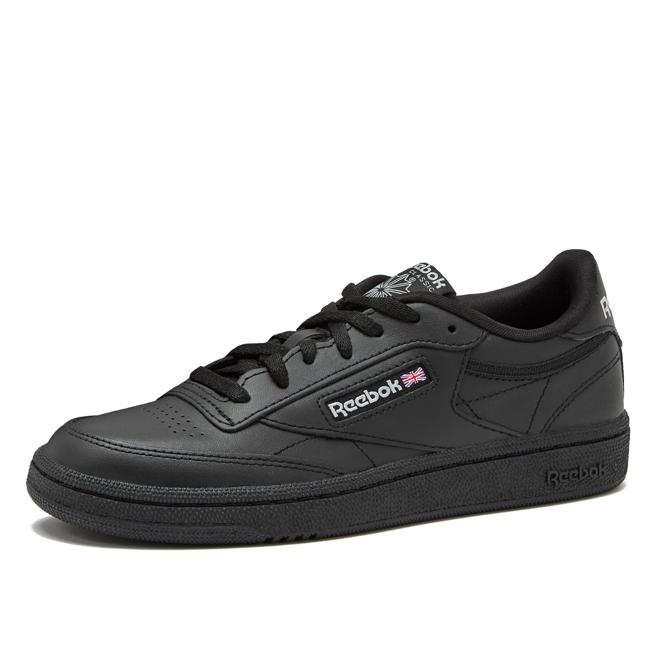 Reebok Unisex Club C Sneaker, Black/Charcoal-int, 13.5 M US Little Kid