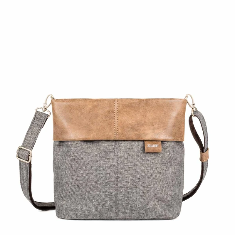 zwei cross body bag Olli OT8 Stone gray brown