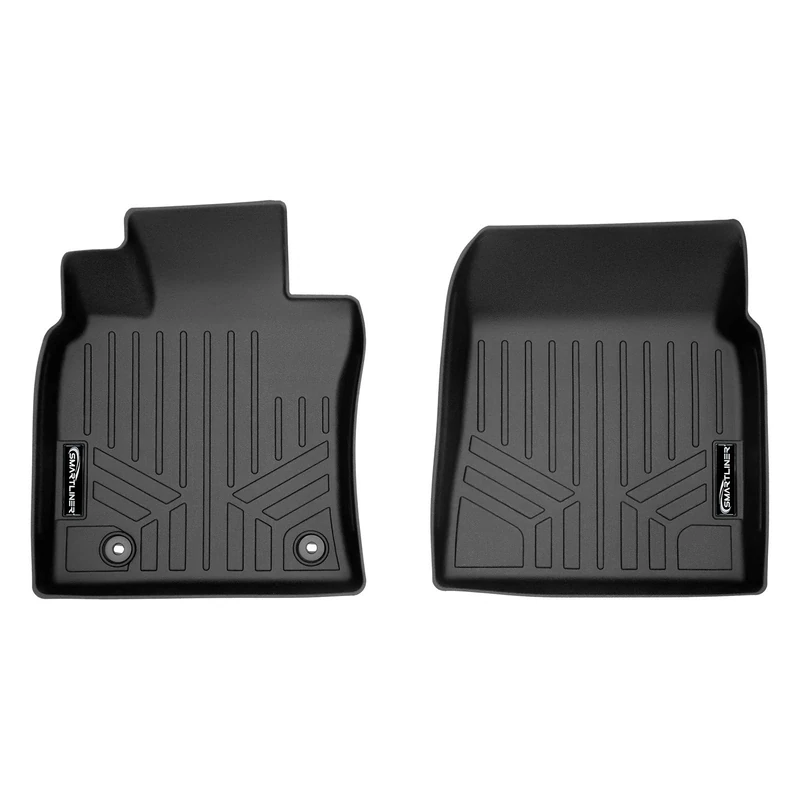 MAXLINER Floor Mats 1st Row Liner Set Black for 2018 Toyota Camry Standard or Hybrid Models