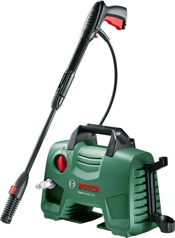 Bosch High Pressure Washer - EasyAquatak 120 (3 x Nozzle, High Pressure Gun, Transparent Water Filter, 5 m Cable, 5 m Hose, Box, 1500 watts, Pressure: 120 bar, Max Flow Rate: 350 l/h)