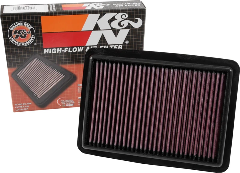 K&N Engine Air Filter: High Performance, Premium, Washable, Panel Filter: 2014-2017 (Odyssey), 33-3104