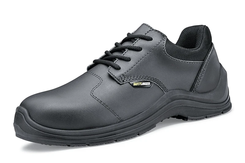 Shoes for Crews 74785-40/7 ROMA81 Unisex Safety Shoe, Steel Toe,CE and S8, 7 UK, BLACK - Image 1
