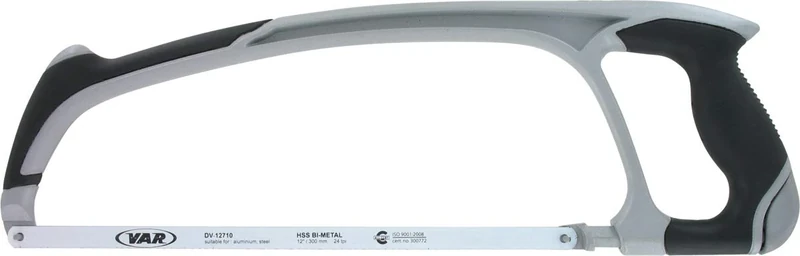 VAR Arco Sierra Profesional 300 mm Bow Saw Blade Unisex Adult Gris- (Grey)