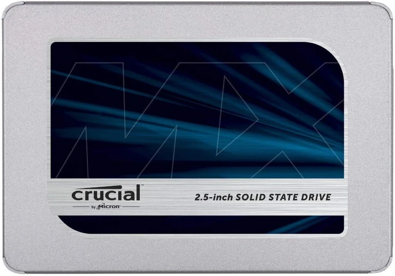 Crucial MX500 3D NAND SATA 2.5 Inch Internal SSD - Up to 560MB/s - CT250MX500SSD1, Metallique, 250 GB