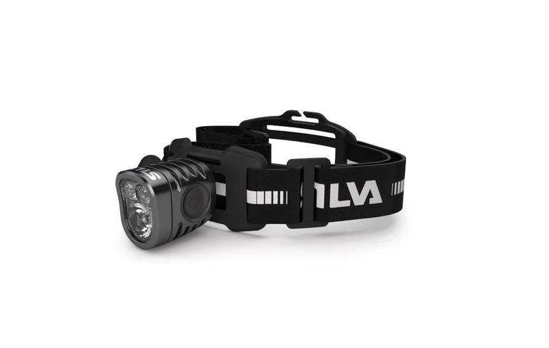 Silva Schneider Exceed 2 x t – Torch Flashlight with Headband, Black, Acrylonitrile Butadiene Styrene (ABS), Aluminium, Thermoplastic Polyurethane (TPU), IPX5, 3 lamp (S), LED)
