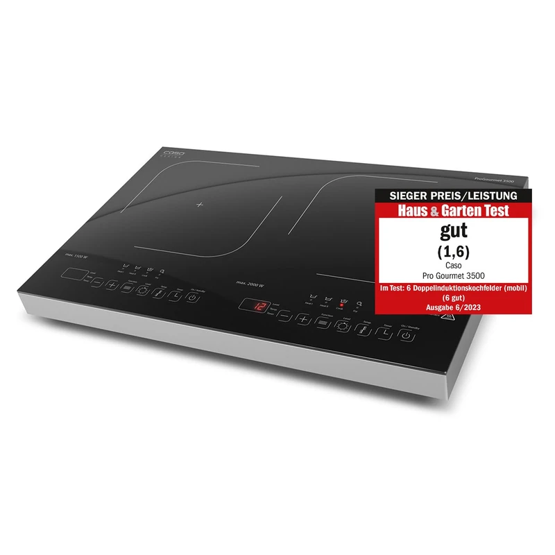 Caso Pro Gourmet 3500 - Doppelkochplatte