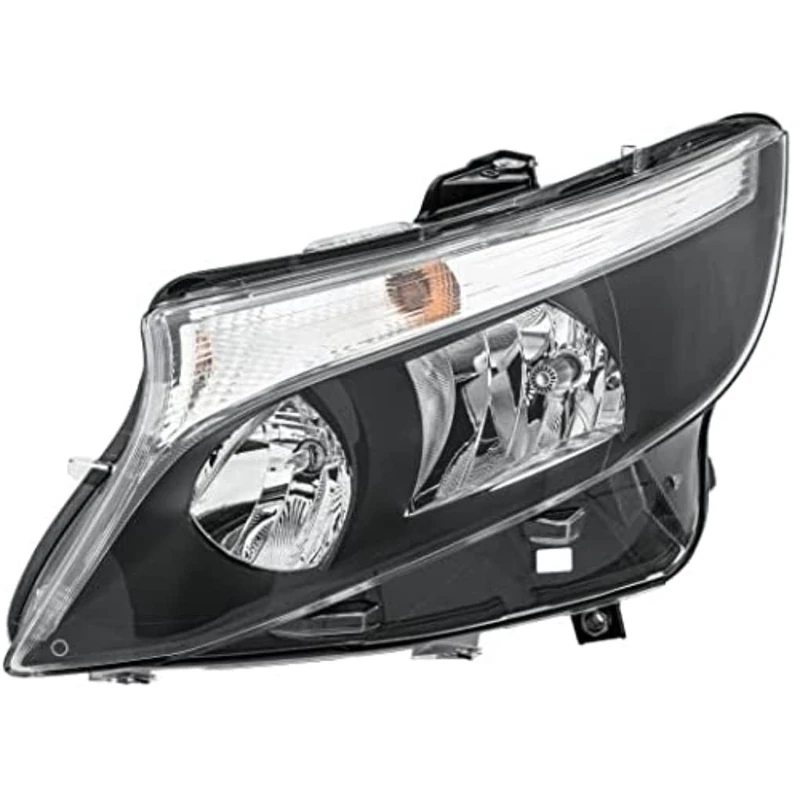HELLA 1LL 011 284-891 FF/Halogen-Headlight - ECE - for left-hand traffic - Left Front