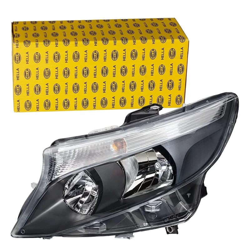 HELLA 1EL 011 284-871 FF/Halogen-Headlight - CCC/ECE - for right-hand traffic - Left Front