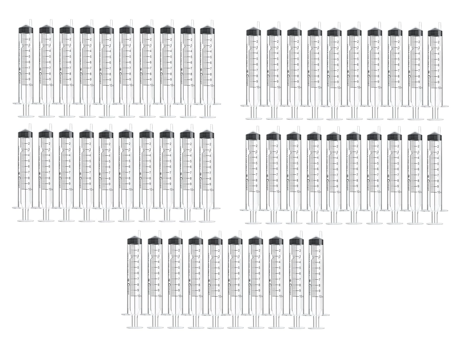 Ciringe 10 ml Syringe - Pack of 50