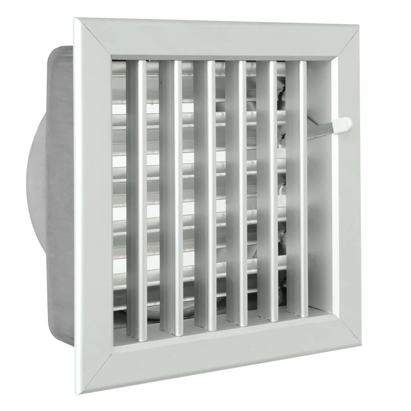 La Ventilazione GCSIAL1818140 Built-in Ventilation Grille for fireplaces, Aluminium, 180 x 180 mm