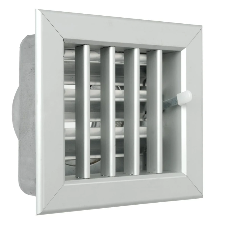 The gcsial1413080-y Ventilation Grill Built-in for Fireplaces, Aluminium, 140 x 130 mm