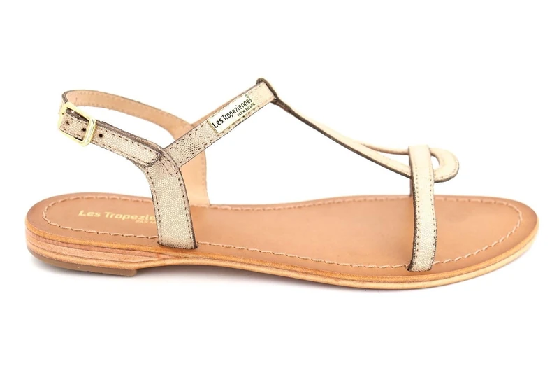 Les Tropéziennes par M. Belarbi Women's Hamat Sling Back Sandals, Gold (OR IRISE 906), 3.5 UK (37 EU)