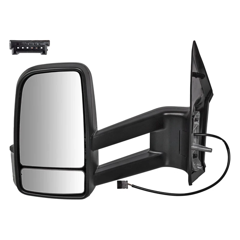 Febi Bilstein 101116 Mirror System Main Rear View Mirror and Wide-Angle Mirror , 1 piece